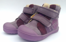 DDStep Art.DA03-1-79B Levandiniai žieminiai odiniai batai (22-27)