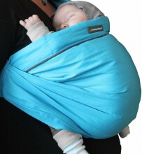 MiniMonkey Baby Sling Unlimited Turquoise Многофунциональный детский слинг 