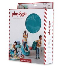 „Play & Go Classic Collection Col“. Juodas daugiafunkcinis kilimėlis žaislams ir laisvalaikiui